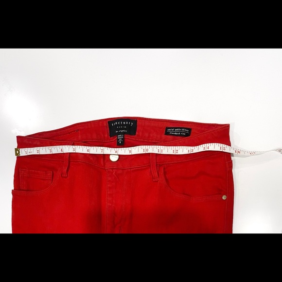 NEW Anthropologie | Sanctuary Red Denim - Picture 12 of 15